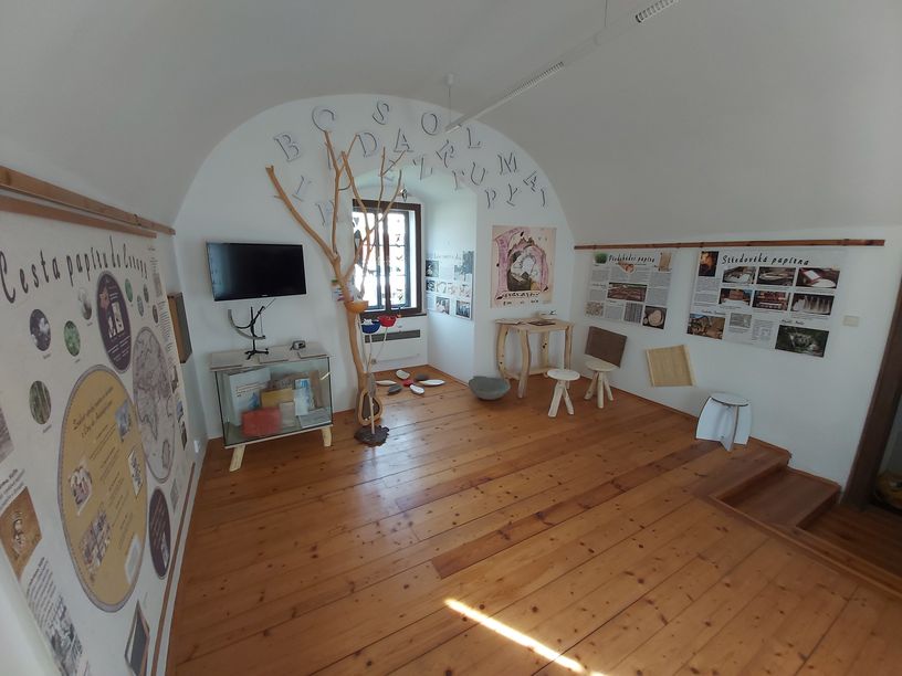 Stálá expozice Příběh papíru
