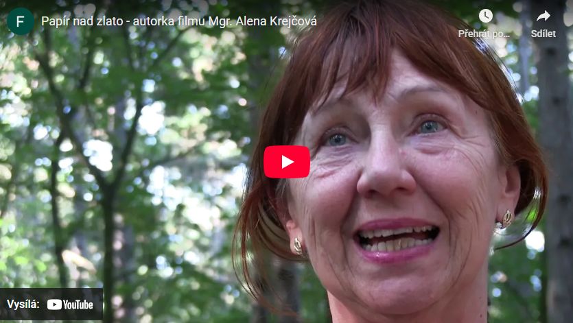 Video Aleny Krejčové k propagaci Dílny