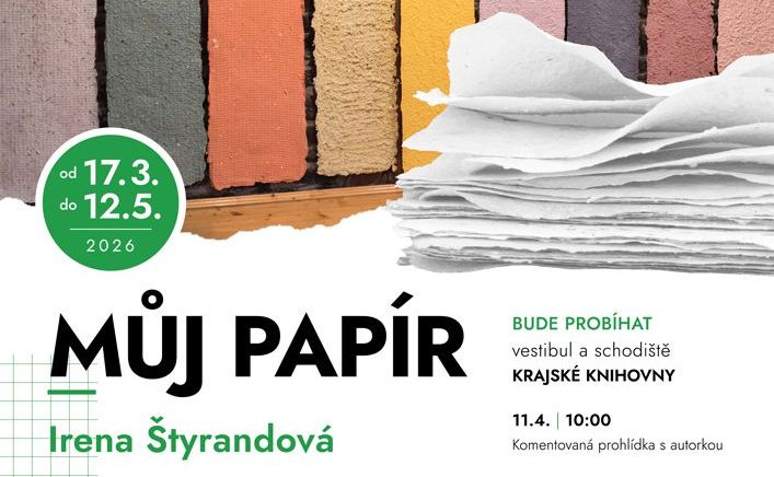 Irena Štyrandová vystavuje v Pardubicích a chystá komentovanou prohlídku