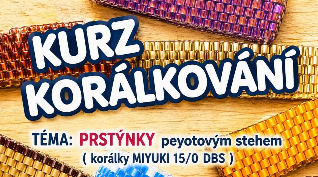 V říjnu chystáme kurzy i tvůrčí dílny. První bude Korálkování